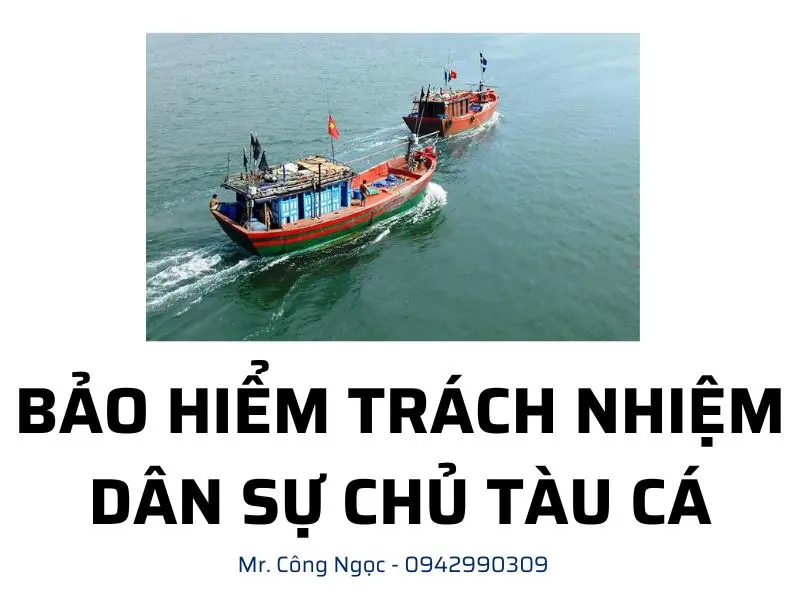 BẢO HIỂM TRÁCH NHIỆM DÂN SỰ CHỦ TÀU CÁ